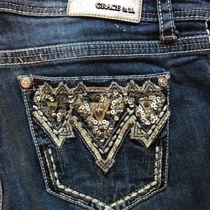 Grace in LA Bling Jeans
